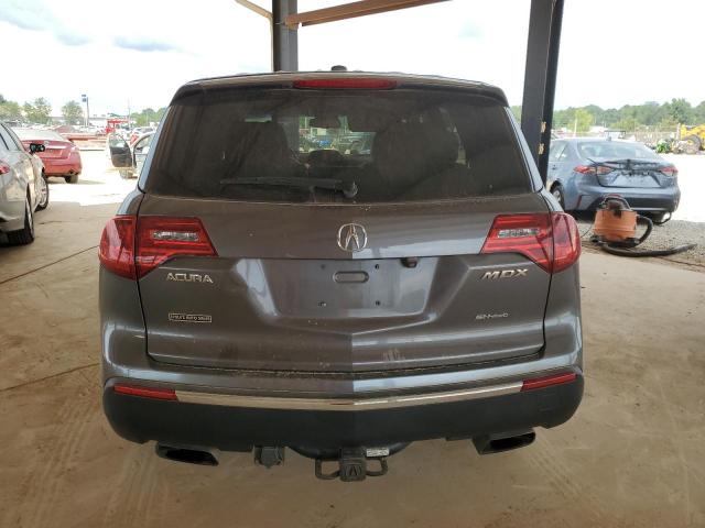 2HNYD2H69AH502430 - 2010 ACURA MDX TECHNOLOGY GRAY photo 6