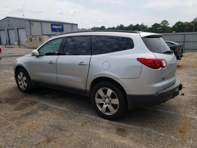 1GNKRLED1BJ159531 - 2011 CHEVROLET TRAVERSE LTZ SILVER photo 2