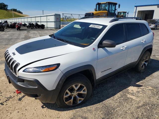 1C4PJMBS7GW179095 - 2016 JEEP CHEROKEE TRAILHAWK WHITE photo 1