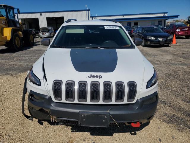 1C4PJMBS7GW179095 - 2016 JEEP CHEROKEE TRAILHAWK WHITE photo 5