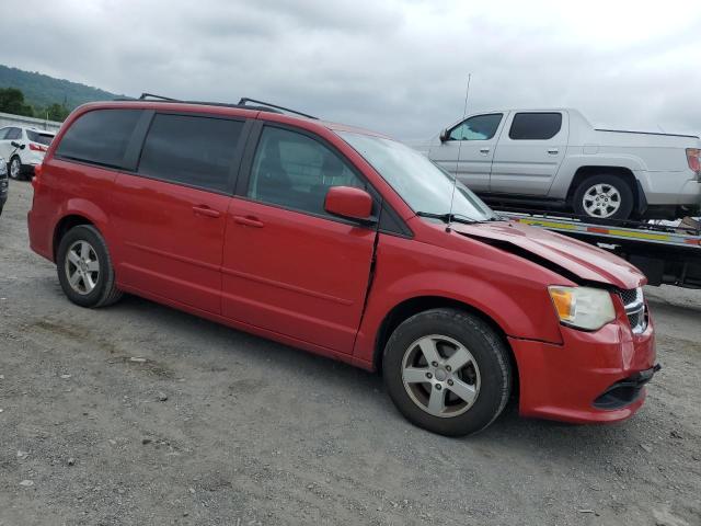 2C4RDGCG3CR156895 - 2012 DODGE GRAND CARA SXT RED photo 4