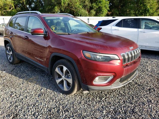 1C4PJLDB9LD629715 - 2020 JEEP CHEROKEE LIMITED BURGUNDY photo 4