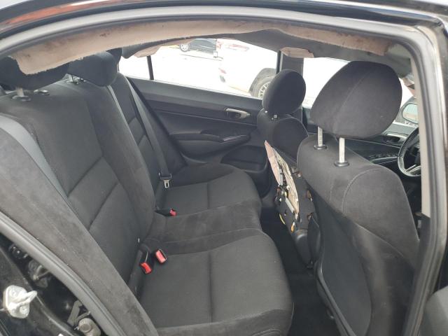 19XFA1F61AE047989 - 2010 HONDA CIVIC LX-S BLACK photo 10