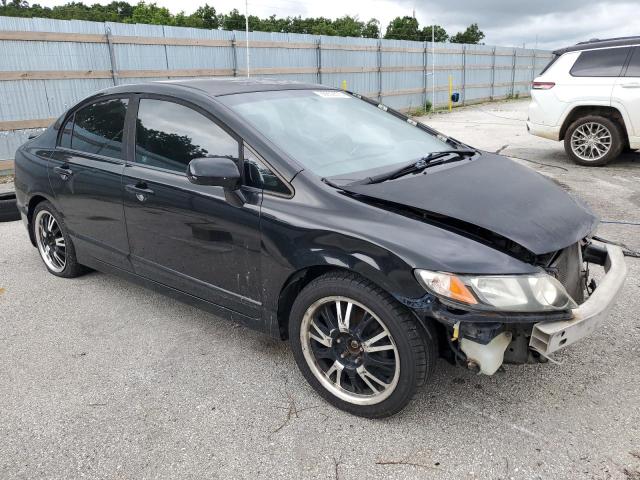 19XFA1F61AE047989 - 2010 HONDA CIVIC LX-S BLACK photo 4