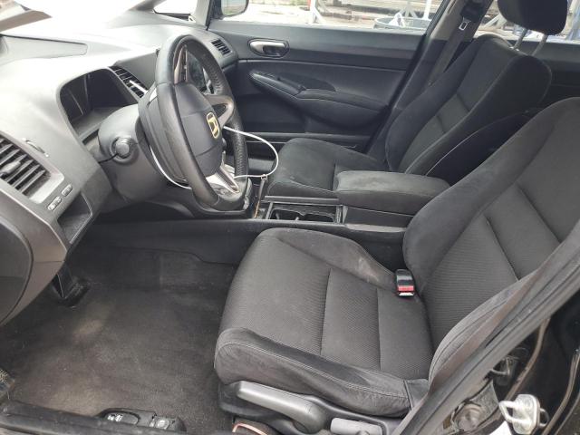 19XFA1F61AE047989 - 2010 HONDA CIVIC LX-S BLACK photo 7