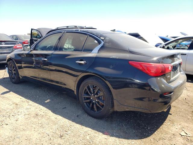 JN1BV7AR8FM422814 - 2015 INFINITI Q50 BASE BLACK photo 2