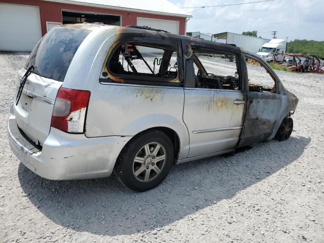 2C4RC1BGXCR105766 - 2012 CHRYSLER TOWN & COU TOURING SILVER photo 3