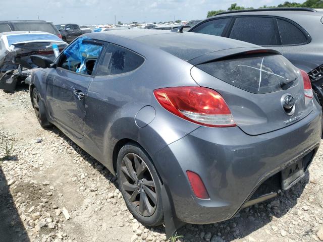 KMHTC6AD0GU252953 - 2016 HYUNDAI VELOSTER GRAY photo 2