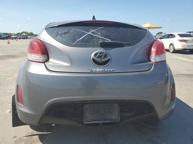 KMHTC6AD0GU252953 - 2016 HYUNDAI VELOSTER GRAY photo 6