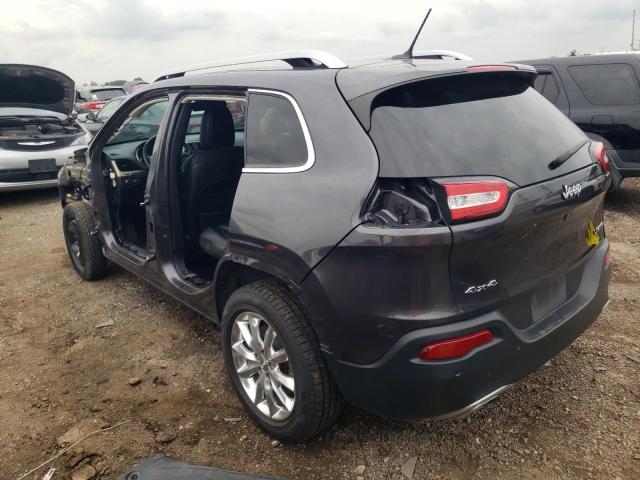 1C4PJMDS2FW665955 - 2015 JEEP CHEROKEE LIMITED GRAY photo 2