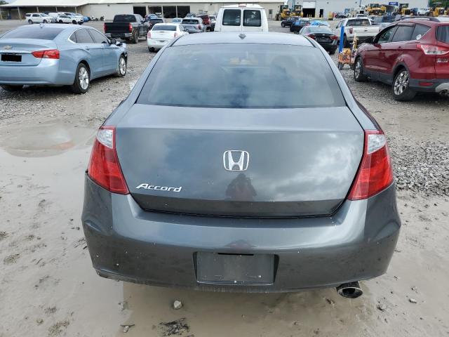 1HGCS12849A023516 - 2009 HONDA ACCORD EXL GRAY photo 6