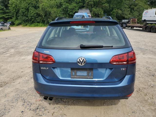 3VWC17AU1GM522466 - 2016 VOLKSWAGEN GOLF SPORT S BLUE photo 6