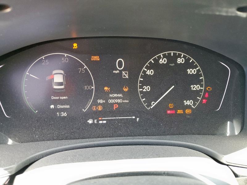 2HGFE4F88SH333708 - 2025 HONDA CIVIC SPORT შავი ფოტო 9