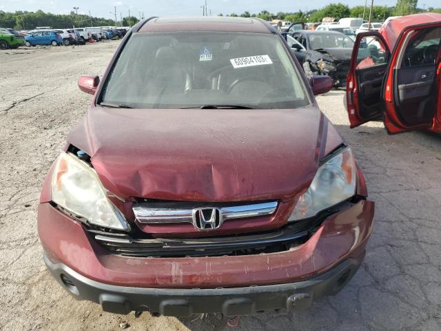 5J6RE48797L011065 - 2007 HONDA CR-V EXL BURGUNDY photo 5