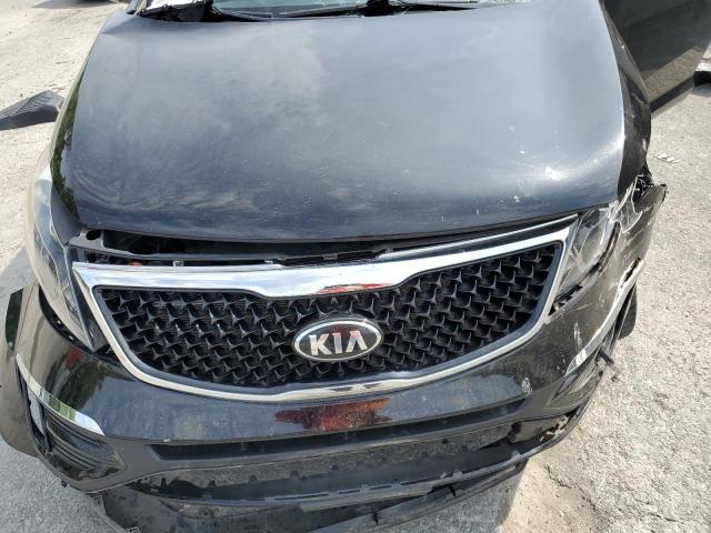 KNDPCCAC1E7652432 - 2014 KIA SPORTAGE EX BLACK photo 12