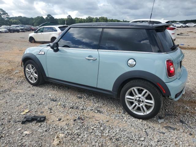 WMWSV3C51DT394127 - 2013 MINI COOPER S TURQUOISE photo 2