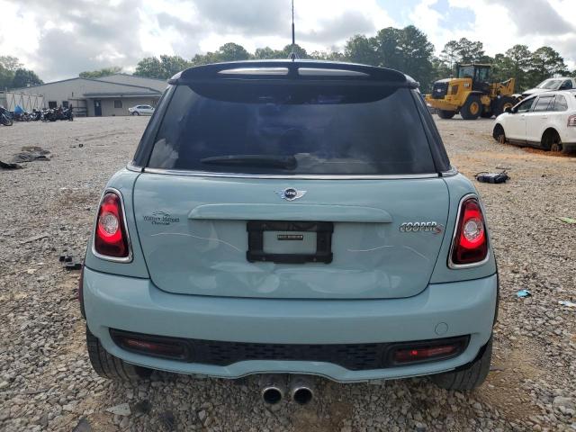 WMWSV3C51DT394127 - 2013 MINI COOPER S TURQUOISE photo 6
