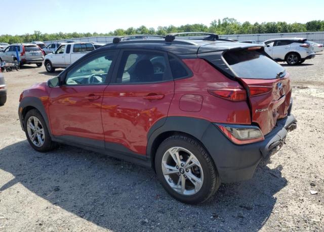 KM8K62AB4NU902441 - 2022 HYUNDAI KONA SEL RED photo 2