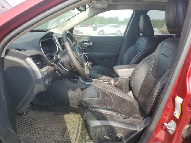 1C4PJMBS3FW609641 - 2015 JEEP CHEROKEE TRAILHAWK BURGUNDY photo 7