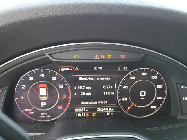 WA1LAAF75KD001672 - 2019 AUDI Q7 PREMIUM PLUS Blanco foto 9