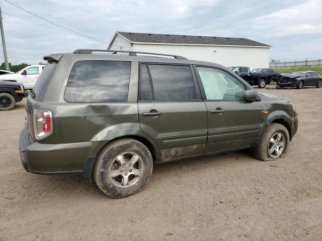 5FNYF28756B019295 - 2006 HONDA PILOT EX GREEN photo 3