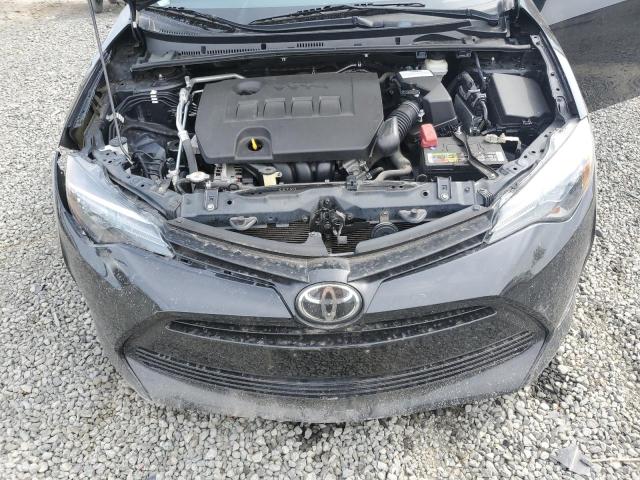 5YFBURHE5KP870157 - 2019 TOYOTA COROLLA L BLACK photo 11