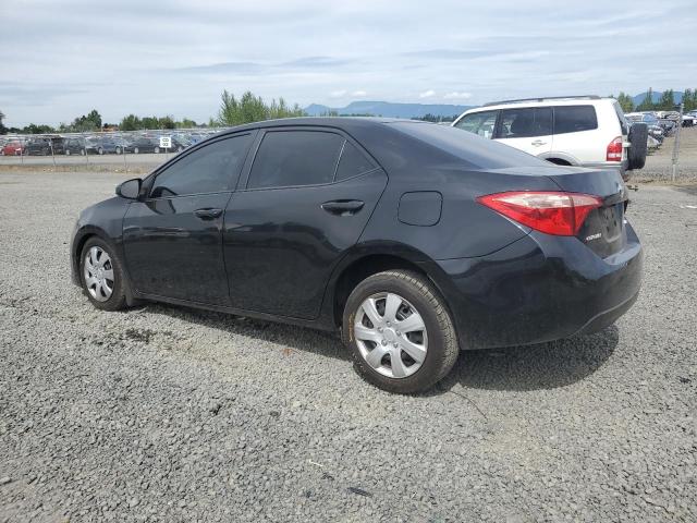 5YFBURHE5KP870157 - 2019 TOYOTA COROLLA L BLACK photo 2