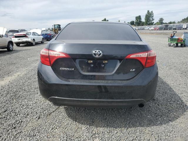 5YFBURHE5KP870157 - 2019 TOYOTA COROLLA L BLACK photo 6