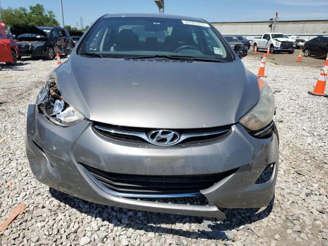 5NPDH4AE0CH131271 - 2012 HYUNDAI ELANTRA GLS GRAY photo 5