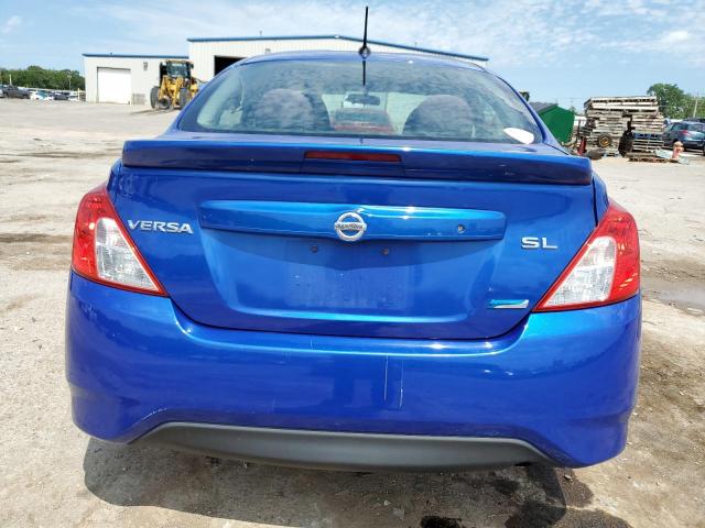 3N1CN7APXFL803352 - 2015 NISSAN VERSA S BLUE photo 6