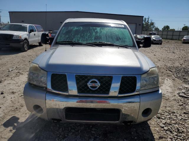 1N6BA06B36N552759 - 2006 NISSAN TITAN XE SILVER photo 5