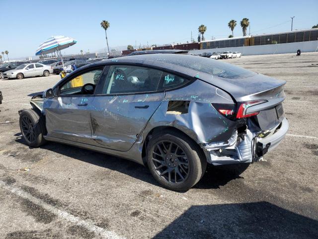 5YJ3E1EB8SF876091 - 2025 TESLA MODEL 3 SILVER photo 2