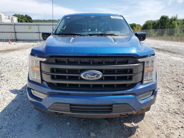 1FTFW1E54PKE42328 - 2023 FORD F150 SUPERCREW BLUE photo 5