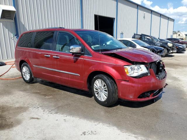 2C4RC1GG5ER110904 - 2014 CHRYSLER TOWN & COU LIMITED BURGUNDY photo 4