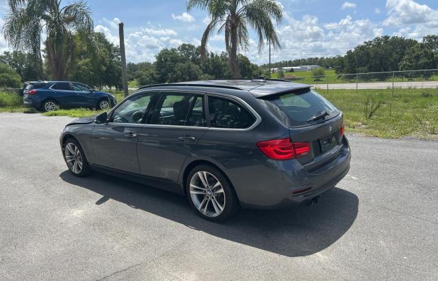 WBA8K3C38HA022948 - 2017 BMW 330 XI Сірий фото 3