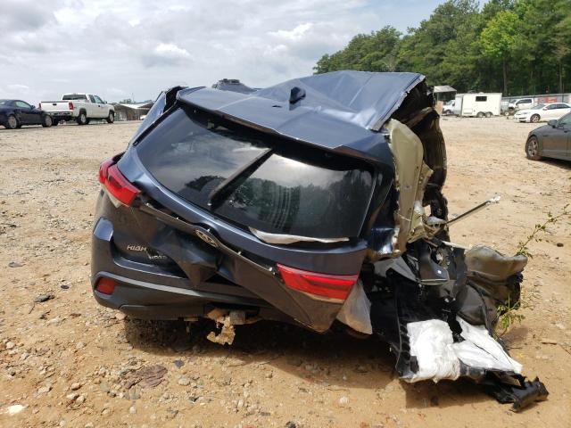 5TDKZRFH9HS514664 - 2017 TOYOTA HIGHLANDER SE BLUE photo 6