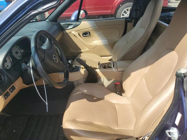 JM1NB353810216569 - 2001 MAZDA MX-5 MIATA BASE BLUE photo 7