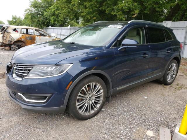 2LMPJ8LR8HBL35862 - 2017 LINCOLN MKX RESERVE Көк фото 1
