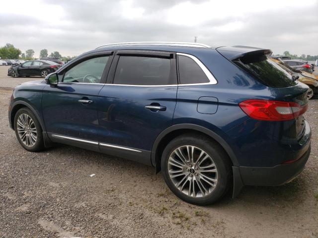 2LMPJ8LR8HBL35862 - 2017 LINCOLN MKX RESERVE Көк фото 2