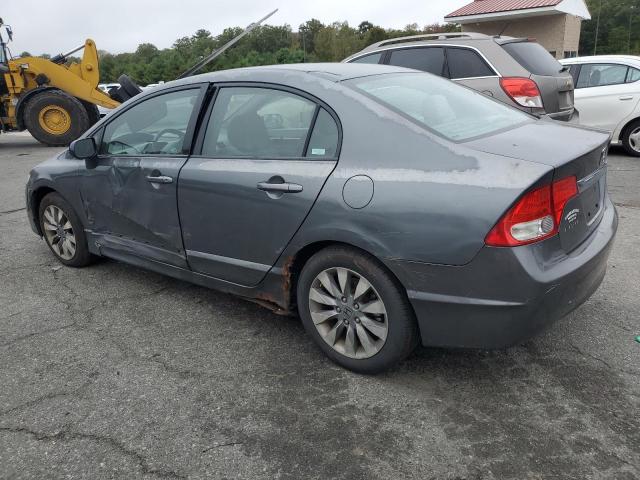 2HGFA15819H511903 - 2009 HONDA CIVIC EX GRAY photo 2