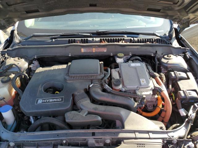 3FA6P0LU6KR128515 - 2019 FORD FUSION SE فحمي صورة 11