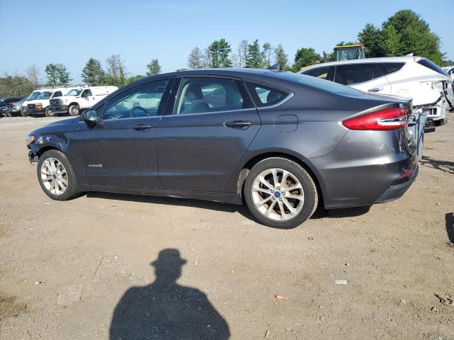 3FA6P0LU6KR128515 - 2019 FORD FUSION SE فحمي صورة 2