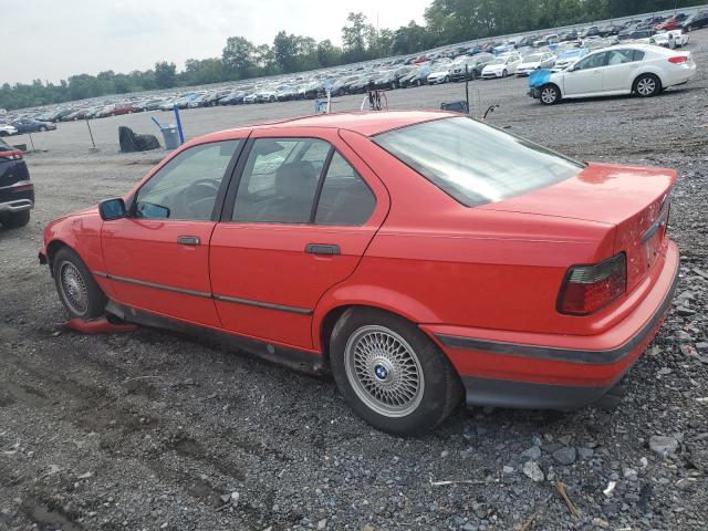 WBACB4326RFL19017 - 1994 BMW 325 I AUTOMATIC RED photo 2