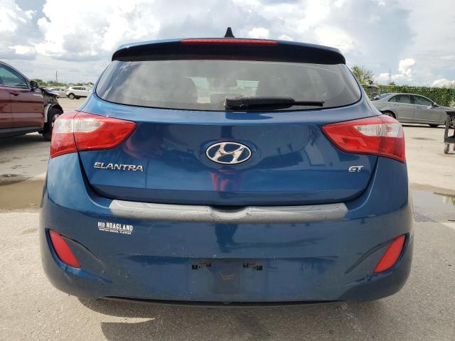 KMHD35LE6DU132848 - 2013 HYUNDAI ELANTRA GT BLUE photo 6