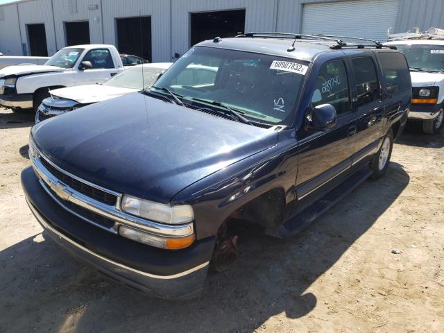 1GNEC16Z54J183279 - 2004 CHEVROLET SUBURBAN C1500 BLUE photo 2