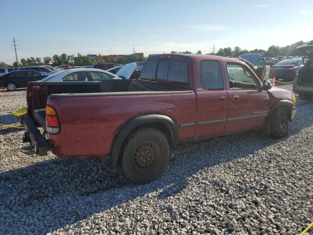 5TBBT44171S194396 - 2001 TOYOTA TUNDRA ACCESS CAB წითელი ფოტო 3