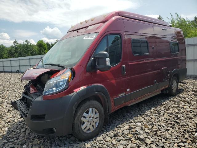 3C6MRVJG5ME541808 - 2022 WINNEBAGO RV 3500 HIGH MAROON photo 1