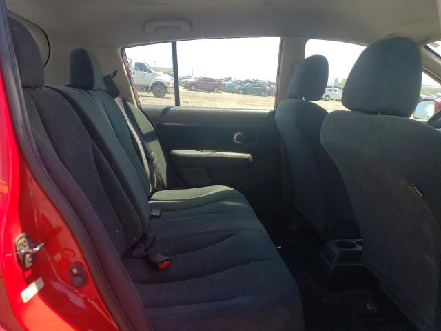 3N1BC1CP3CK813833 - 2012 NISSAN VERSA S RED photo 10