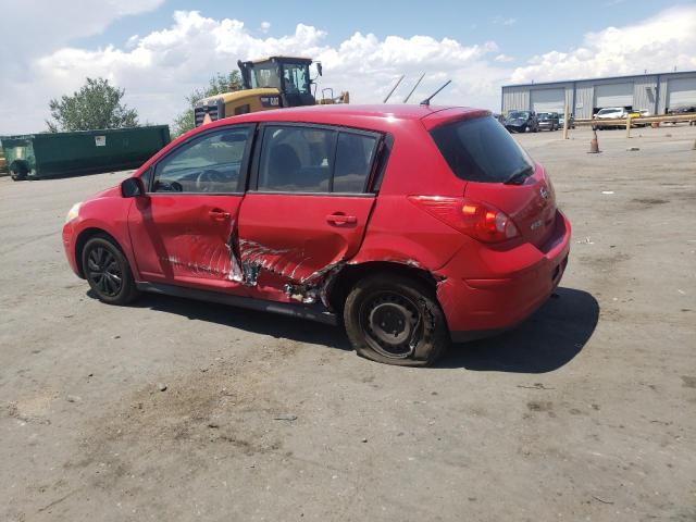 3N1BC1CP3CK813833 - 2012 NISSAN VERSA S RED photo 2