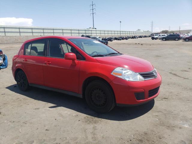 3N1BC1CP3CK813833 - 2012 NISSAN VERSA S RED photo 4